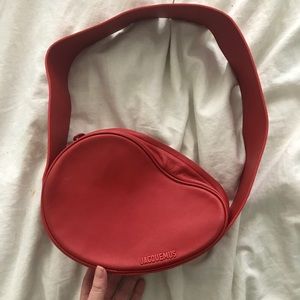 Jacquemus Red Kidney Purse